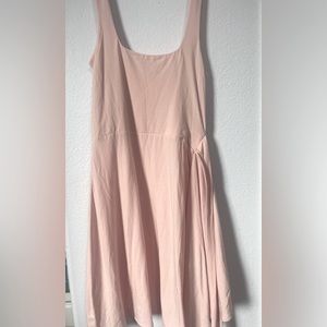 Aritzia Wilfred Saturn Wrap Mini Dress Pink Size Small